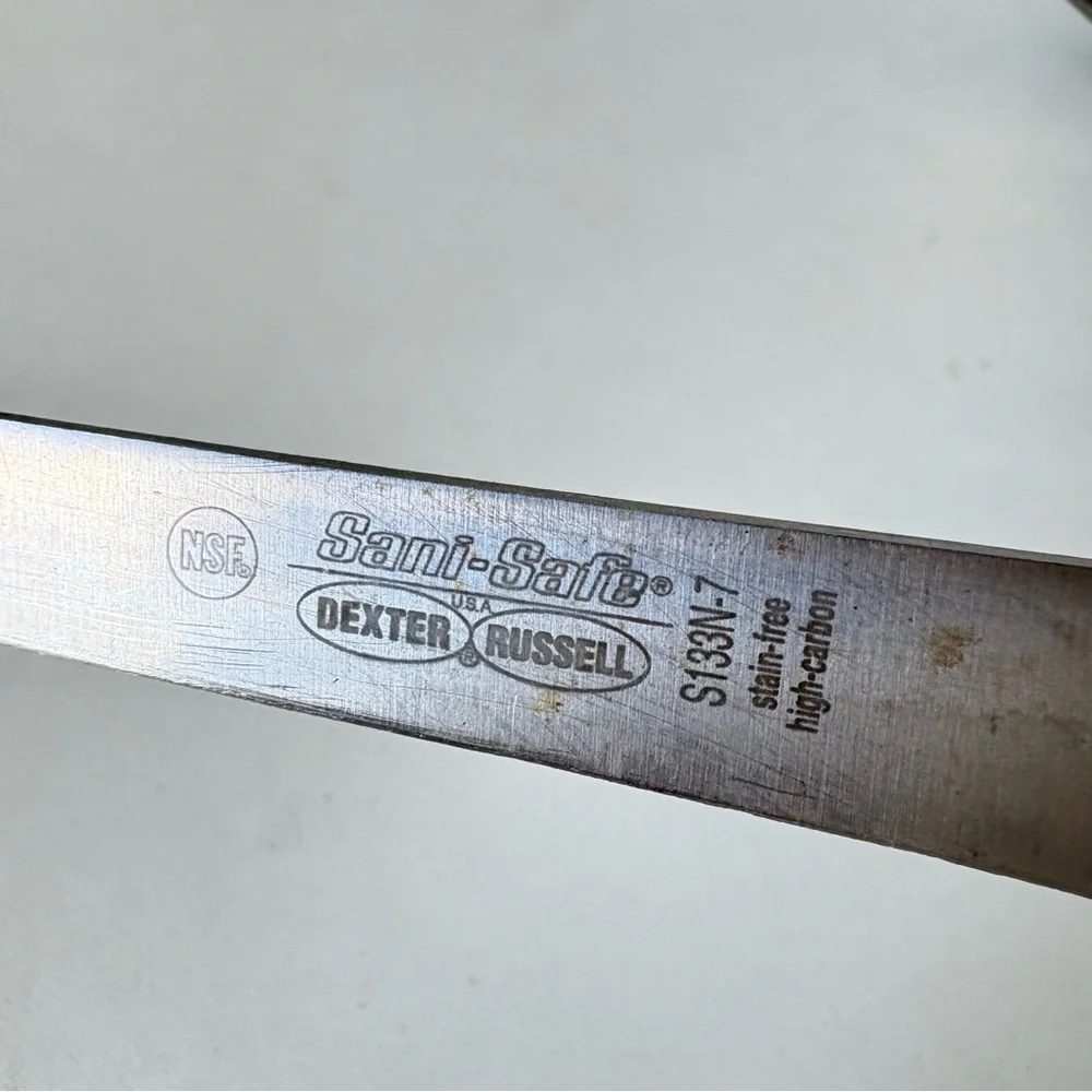 Dexter-Russell Fillet Knife S133N-7 7” Blade with Leather Sheath Made in USA